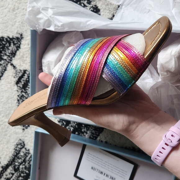 New Seychelles Fleet Heels Rainbow - Picture 3 of 7
